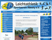 Tablet Screenshot of lsv-niesky.de